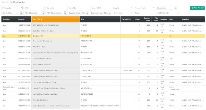 Multichannel Listing software: Stock upload software